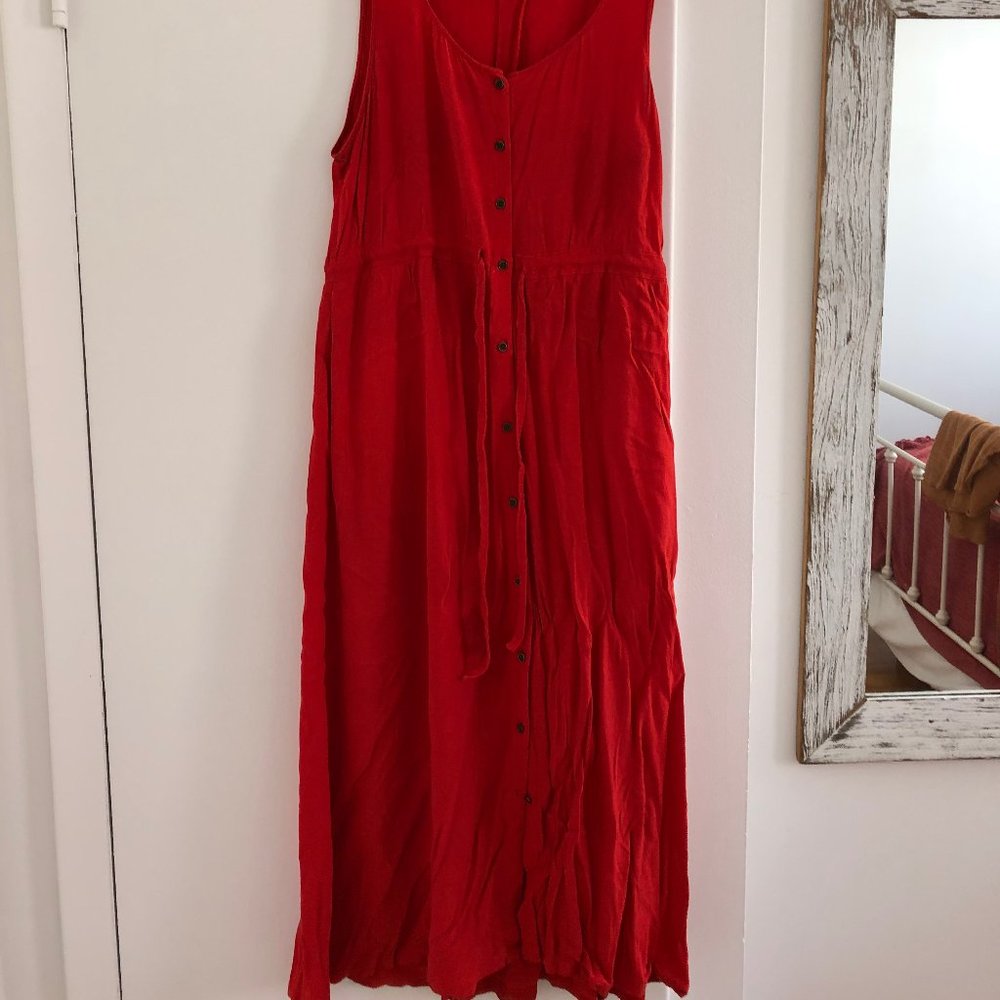 Madewell Red Dress Size 12